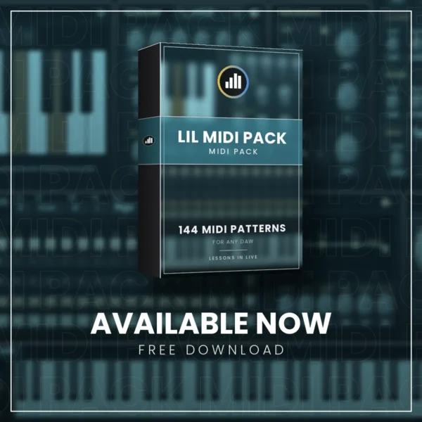 LIL MIDI Pack: 144 Free House MIDI Patterns