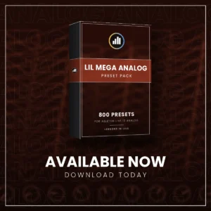 LIL Mega Analog Pack: 800 presets for Ableton Live 12 Analog, by Lessons in Live