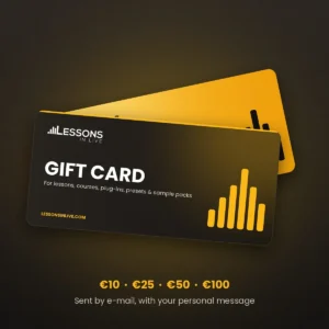 Lessons in Live Gift Card